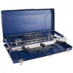 Campingaz Camping Chef Folding Double Burner & Grill. 