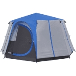 Coleman Cortes Octagon 8 Tent. Blue. 