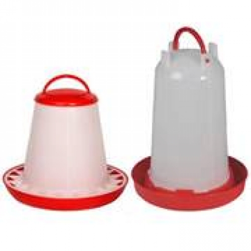 3 Litre Drinker 3 Kg Tube Feeder Combo