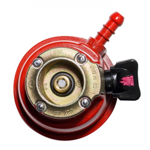 Continental Butane Gas Bottle Regulator With 1m Orange Hose – For Campingaz Cylinder