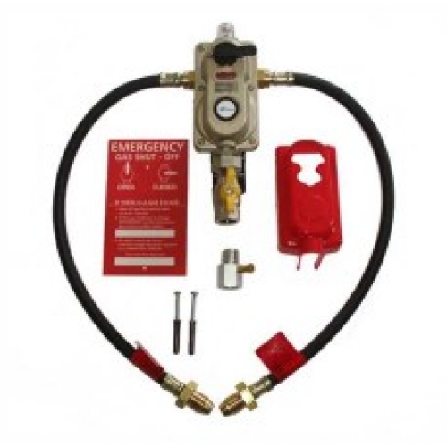Twin Bottle Automatic Change Over Gas Unit. 37mbar Propane