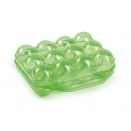 Gaun Plastic Egg Box (Green Lemon). 