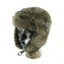 Trapper Hat Sheepskin Style Camo