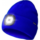 Beanie Hat With LED Light. USB Rechargeable.