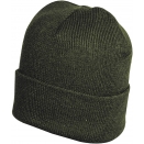 Mens Green Pomless Watch Hat