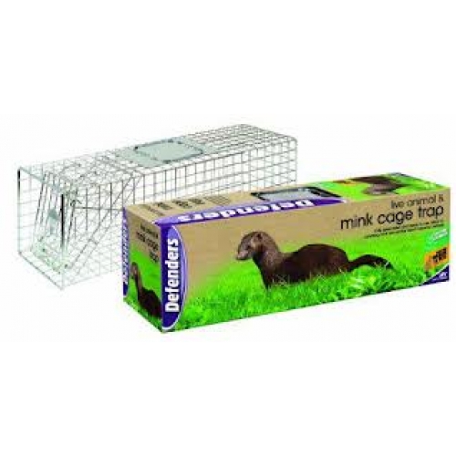 Mink Cage Trap. Single Entry.