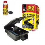 3 Rat Bait Stations & 150g Bait.