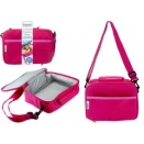 MyBento Lunch Cooler Bag with Carry Strap. Berry