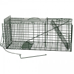 Folding Green Mink Cage Trap. Heavy Gauge.