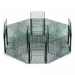 Green Octagonal Magpie Cage Trap. 