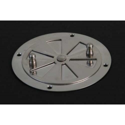 Air rosette for incubators, stainless steel, 85mm