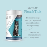 Flea & Tick  Verm-X. 70g