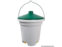  Nipple Bucket Drinker for Poultry. 12 Litre capacity.